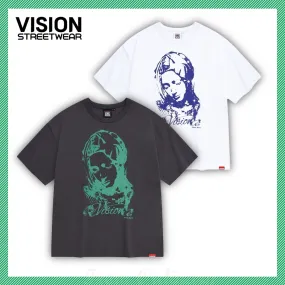 Vision Street Wear  |Unisex Street Style Short Sleeves Logo T-Shirts