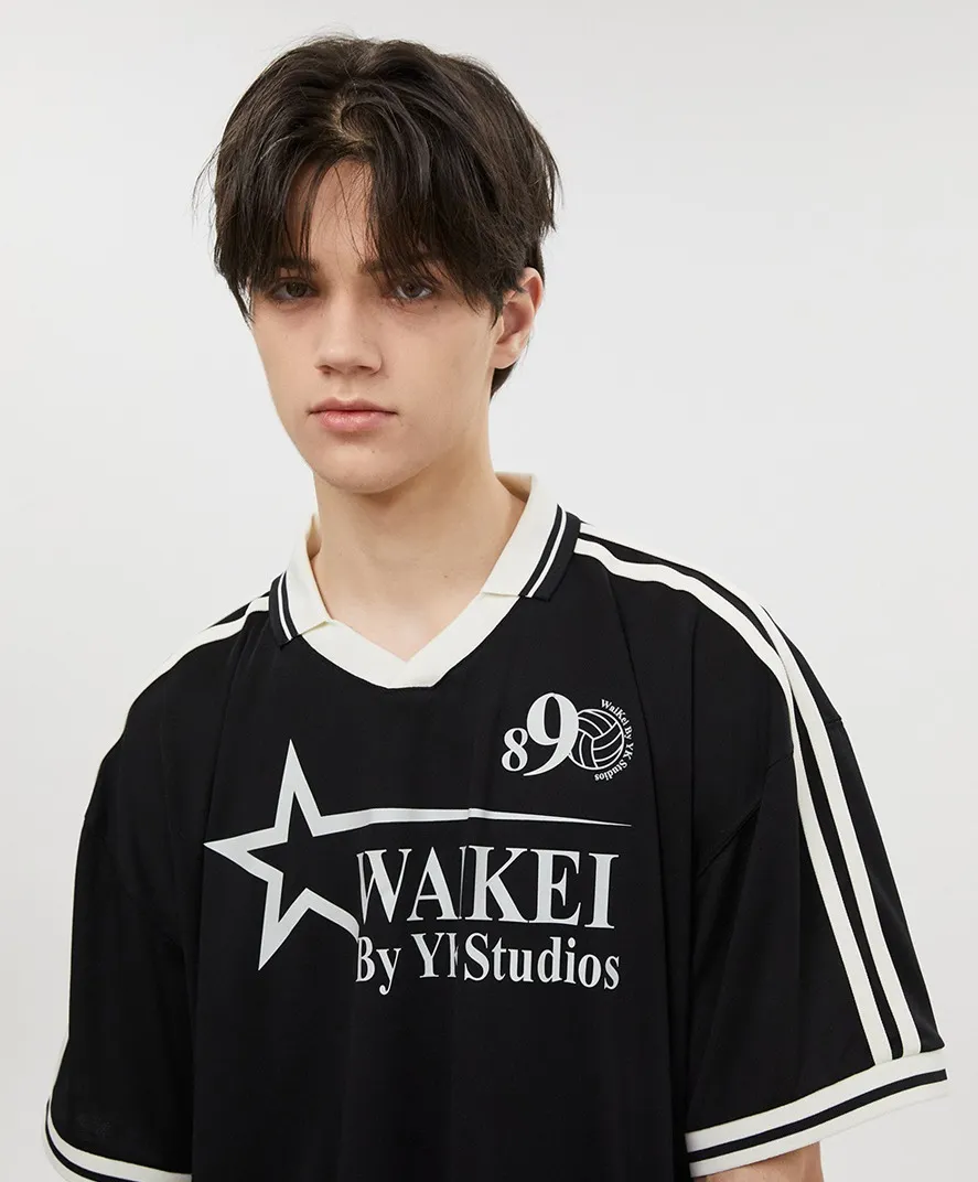 Wai Kei  |Unisex Street Style Logo T-Shirts