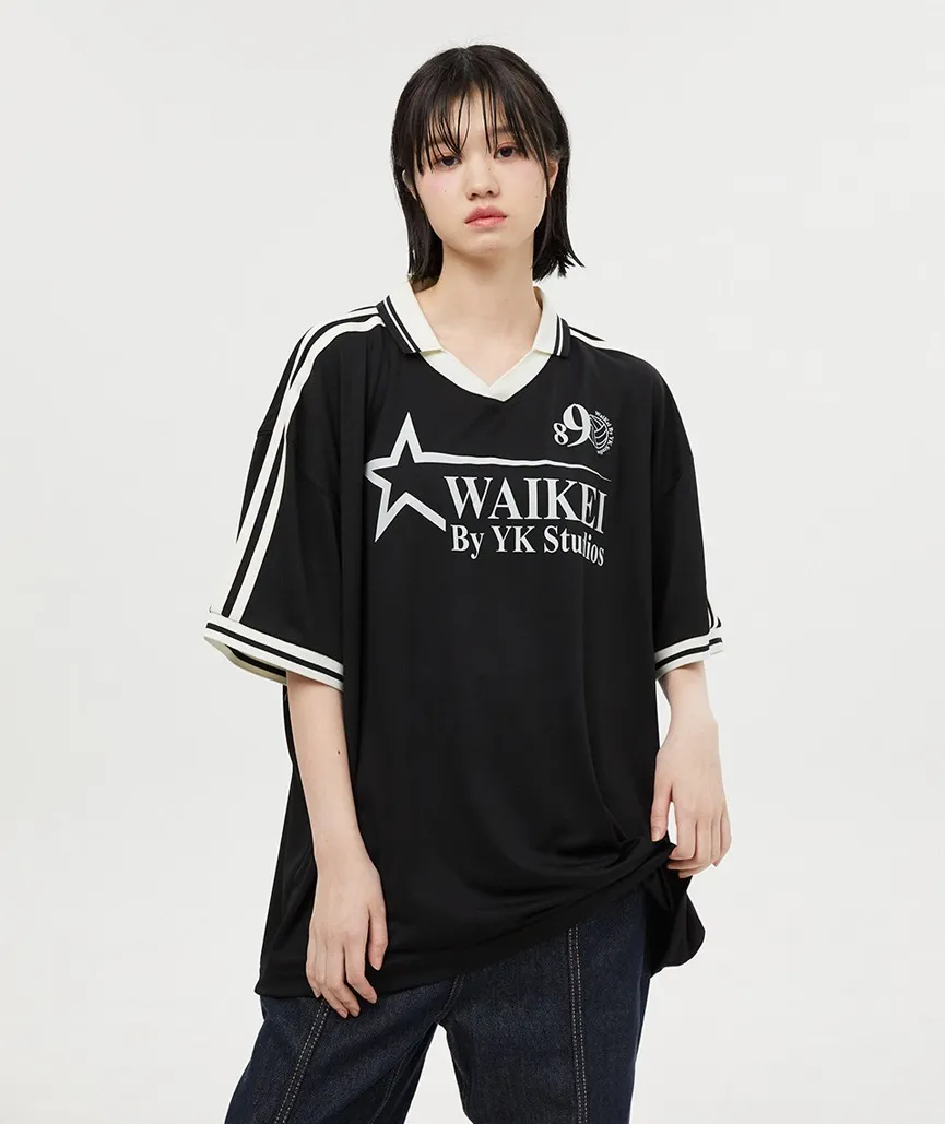 Wai Kei  |Unisex Street Style Logo T-Shirts