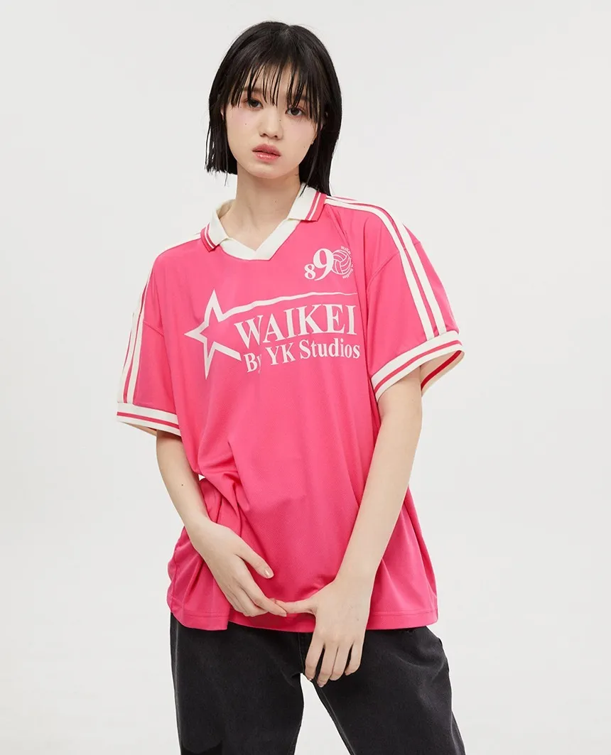 Wai Kei  |Unisex Street Style Logo T-Shirts