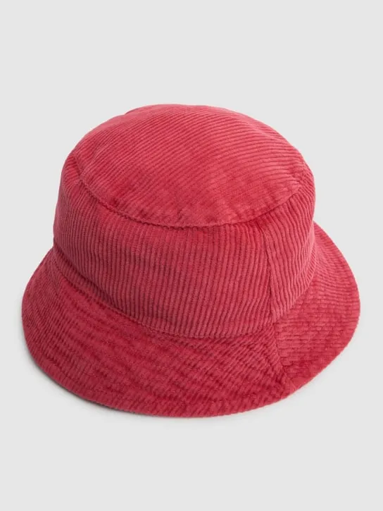 Weekend House Kids   Organic cotton corduroy bucket hat 