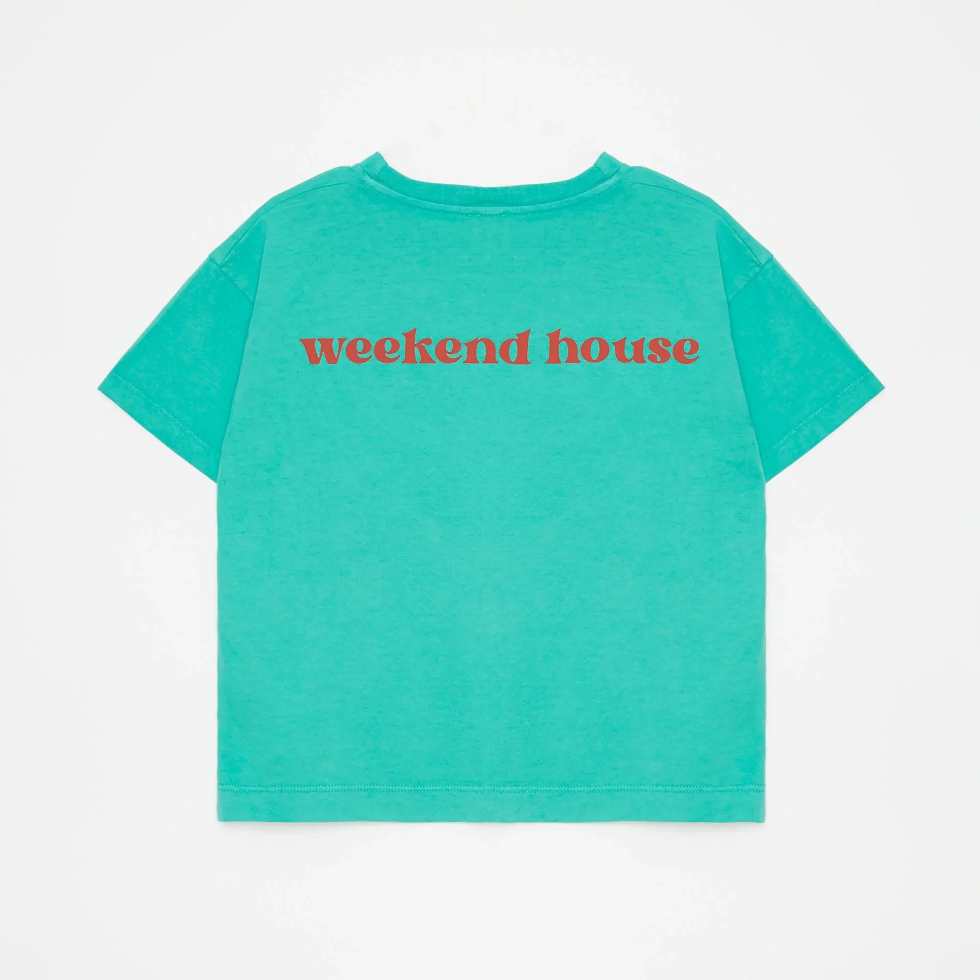 Weekend House Kids Parchis T-shirt (soft green)