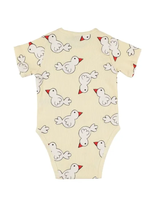 Weekend House Kids   Printed cotton blend bodysuit 