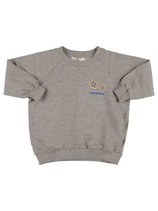 Weekend House Kids   Printed cotton sweatshirt 