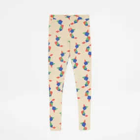 WEEKEND HOUSE KIDS Tangram Leggings - Sand