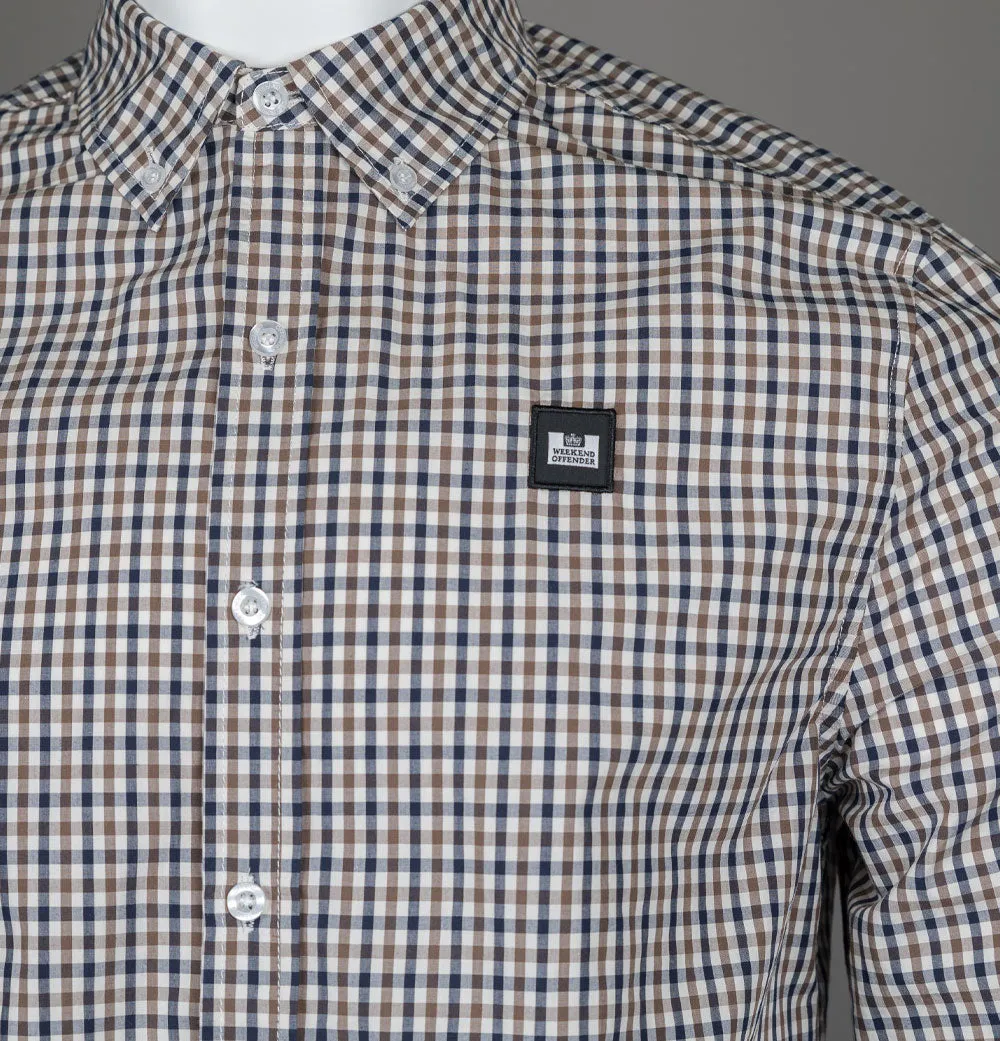 Weekend Offender Lisbon Check Shirt House Check