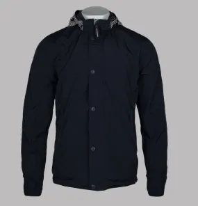 Weekend Offender Saunders Parachute Jacket Navy/House Check