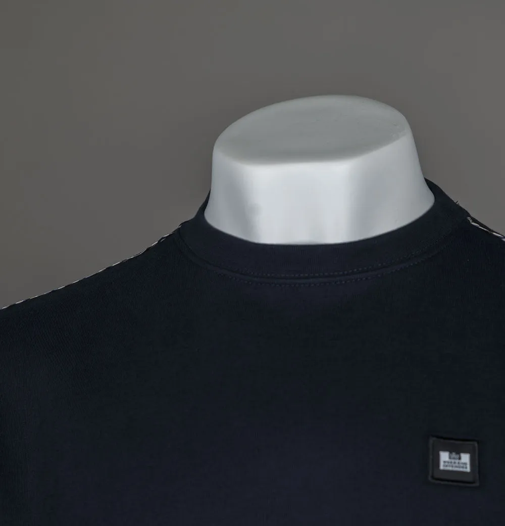 Weekend Offender Vega Sweatshirt Navy/House Check