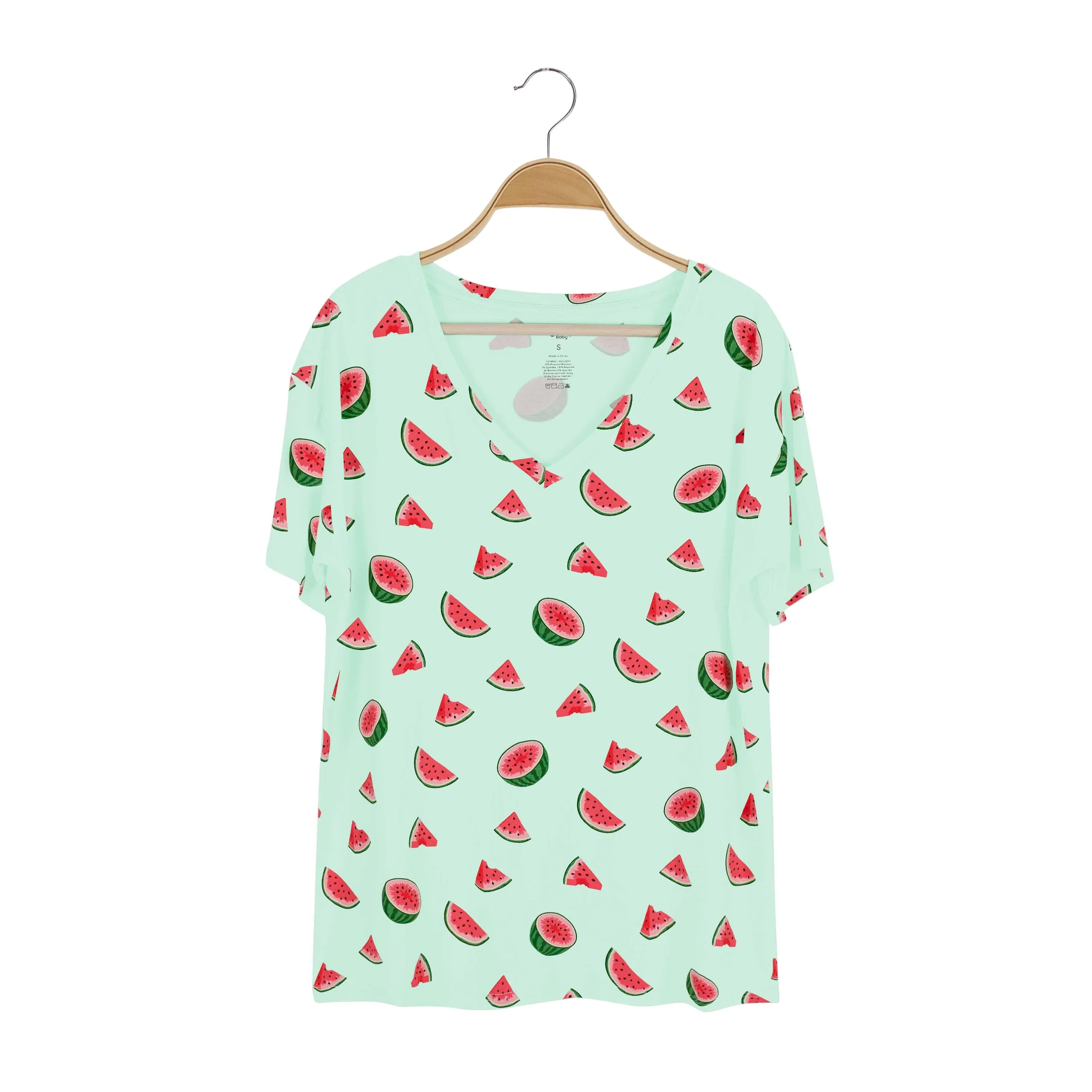 Women’s Relaxed Fit V-Neck in Watermelon