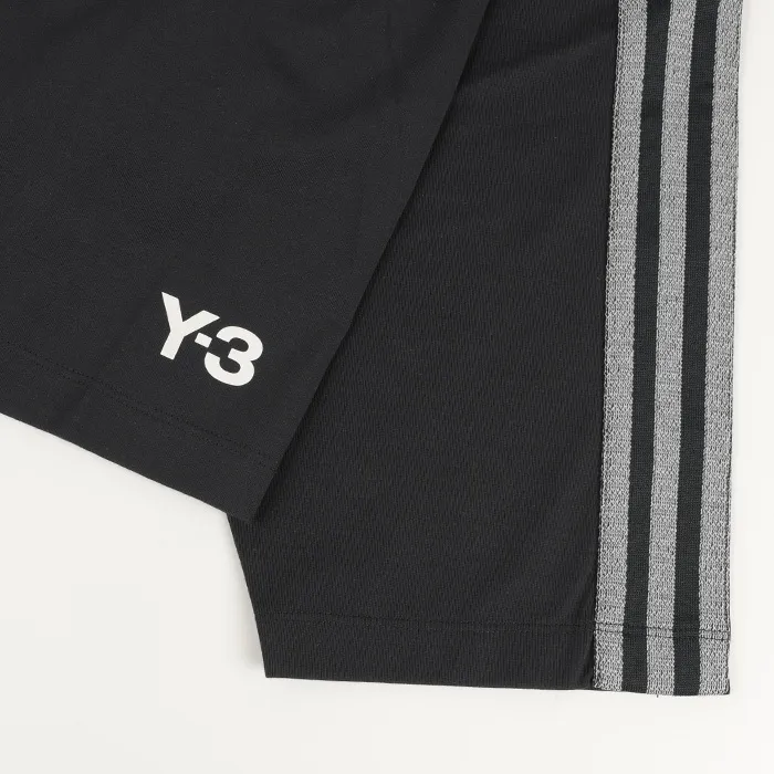 Y-3  |Crew Neck Cotton Short Sleeves Logo Designers