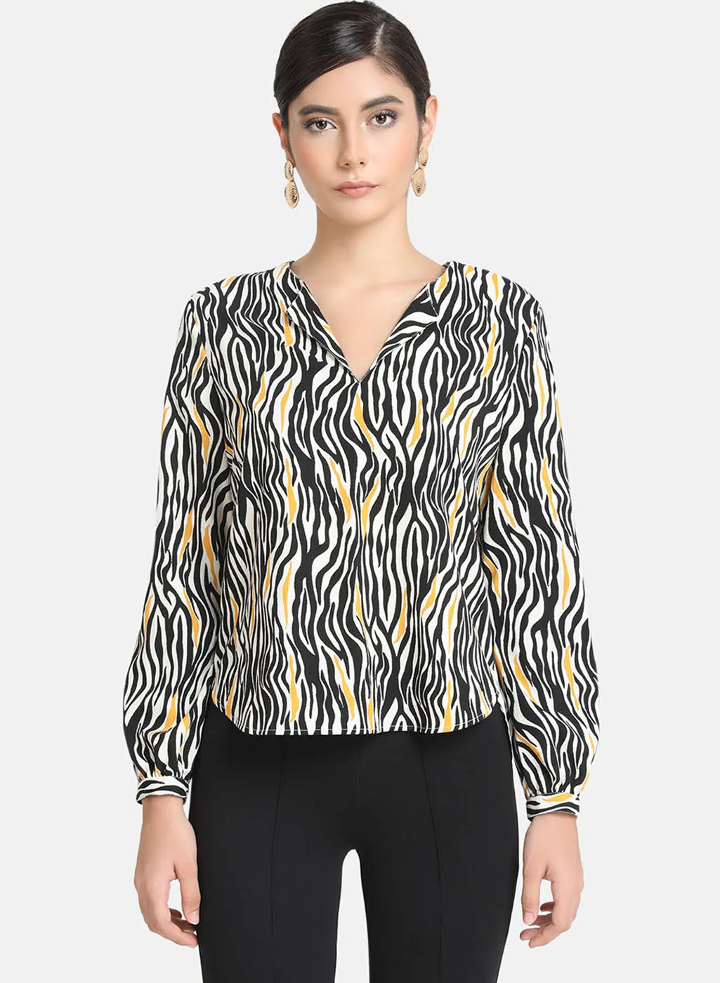 Zebra Print Shirt